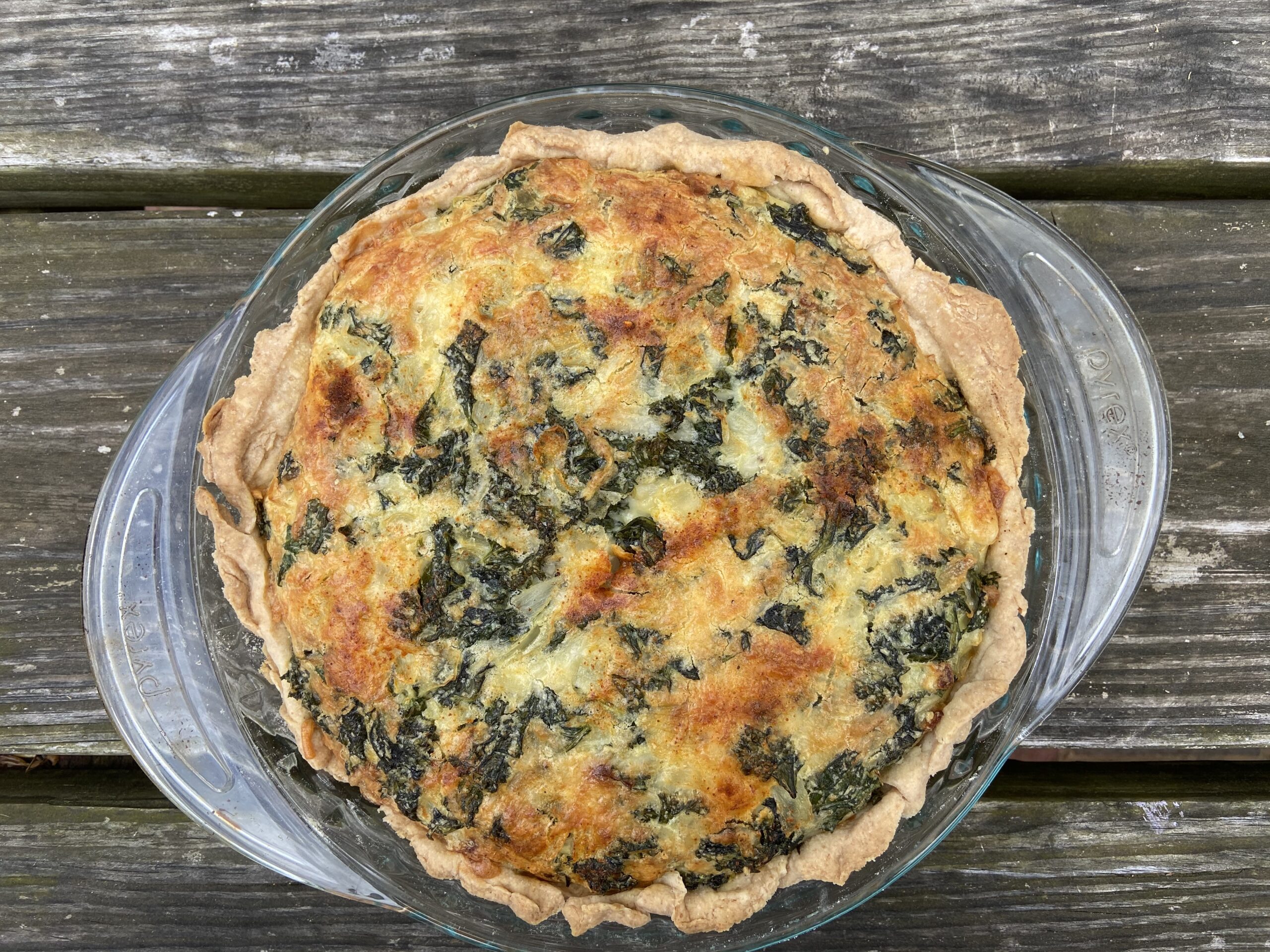 Spinach or Kale Quiche – Christina Nifong