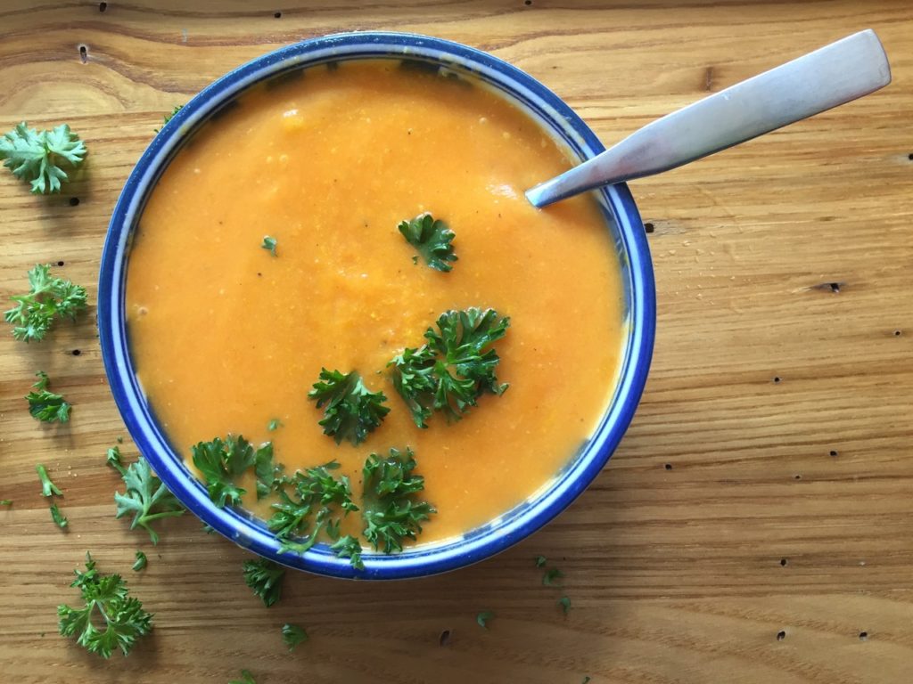 Carrot Ginger Soup – Christina Nifong